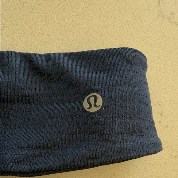 lululemon athletica navy blue headband - Picture 2 of 7